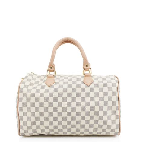 louis vuitton bags white and grey|louis vuitton white checkered bag.